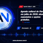 Agenda cultural de Florianópolis em julho de 2026: shows, exposições e opções gratuitas