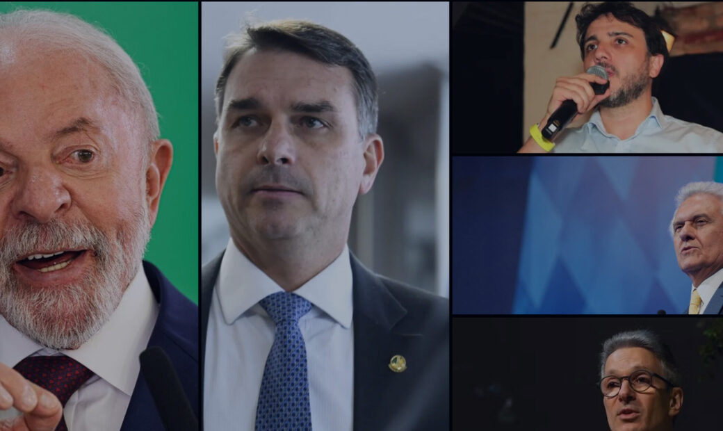Alex News — Reta pré-campanha: o que fazem Lula, Flávio, Renan Santos, Caiado e Zema às vésperas das convenções de 2026 — Eleições 2026