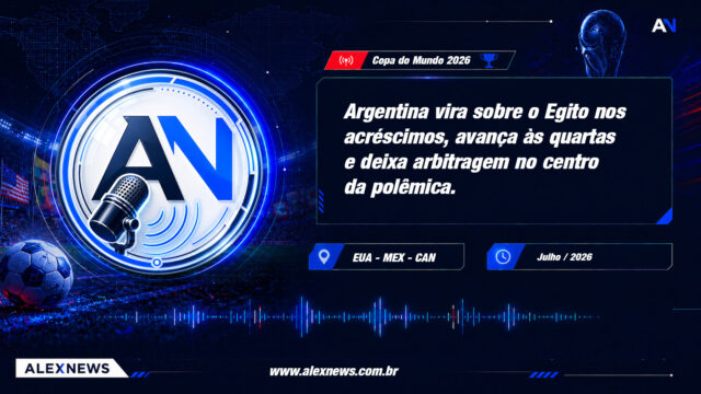 Argentina vira sobre o Egito nos acréscimos, avança às quartas e deixa arbitragem no centro da polêmica