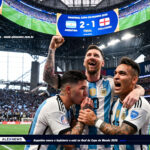 Argentina 2 x 1 Inglaterra: Lautaro sai do banco, vira o jogo e leva a Albiceleste à final contra a Espanha