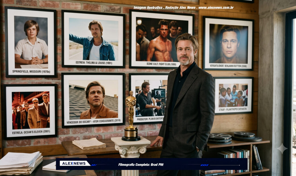 Alex News — Filmografia Completa: Brad Pitt — do frango de lanchonete ao Aquiles, de Se7en ao recorde de F1, todos os filmes do último astro clássico de Hollywood — Entretenimento