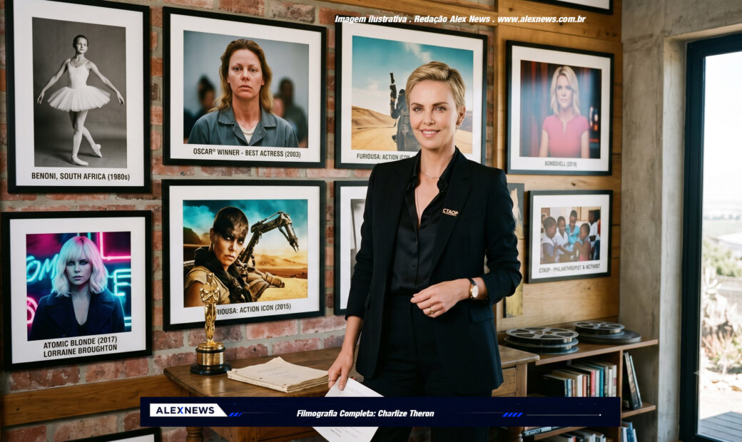 Alex News — Filmografia Completa: Charlize Theron — da bailarina de Benoni ao Oscar, de Furiosa à deusa de Nolan que estreia nesta quinta — Entretenimento