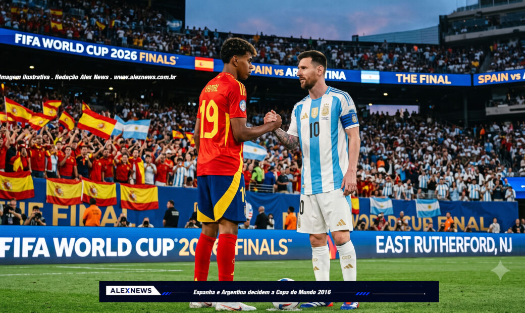 Alex News — Espanha x Argentina: tudo sobre a final da Copa 2026 — horário, escalações e o duelo de gerações entre Yamal e Messi — Esportes