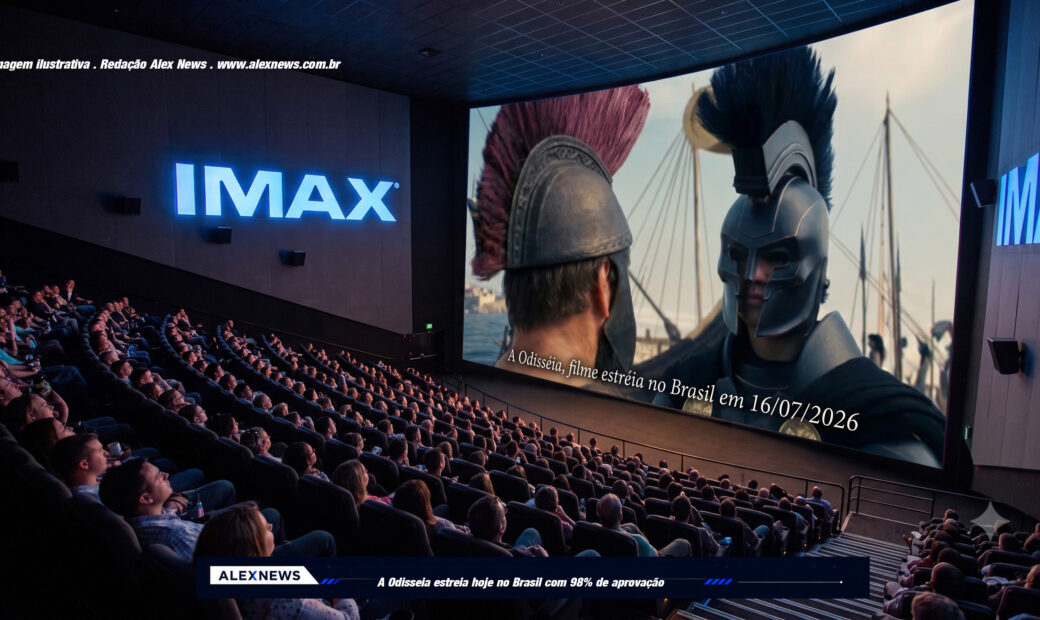 Alex News — A Odisseia estreia hoje no Brasil com 98% de aprovação — a maior nota da carreira de Christopher Nolan — Entretenimento