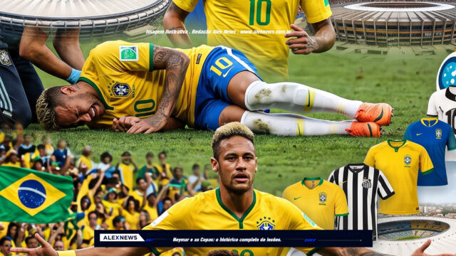Neymar e as Copas: o histórico completo de lesões que definiu uma trajetória — e o fim da linha