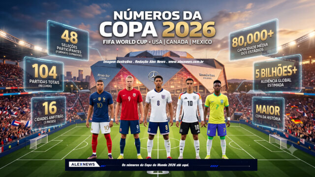 Números da Copa 2026: artilharia, goleadas e destaques até as semifinais