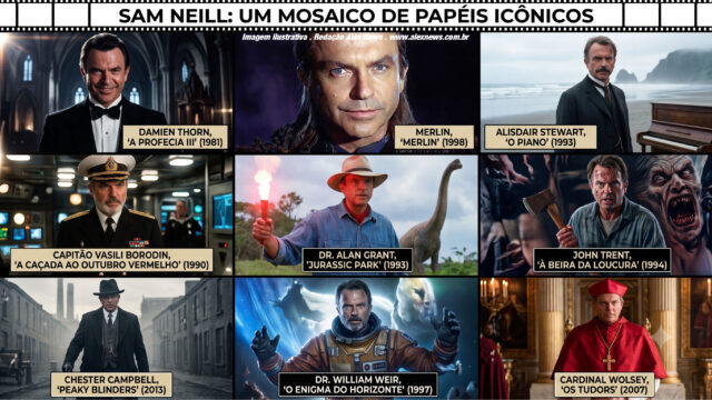 Sam Neill (1947–2026): muito além do Dr. Grant — a trajetória completa do ator.