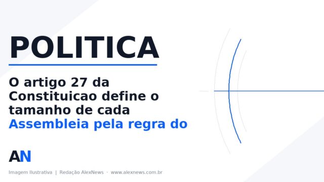 Por que São Paulo elege 94 deputados estaduais e o Acre, 24? A regra do triplo