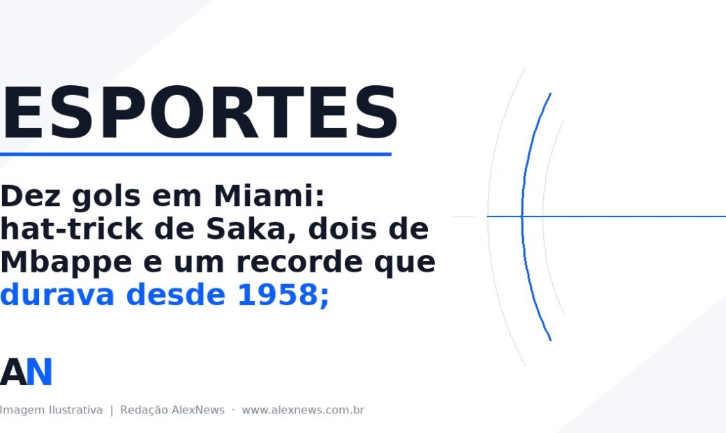 Alex News — França 4 x 6 Inglaterra: chuva de gols histórica dá o bronze aos ingleses na Copa 2026 — Esportes