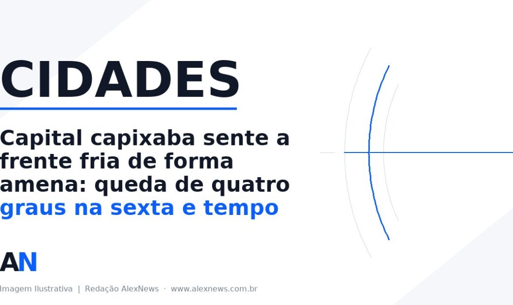 Alex News — Previsão do tempo em Vitória: calor de 29,3°C na quinta e leve queda com chuva na sexta — Cidades