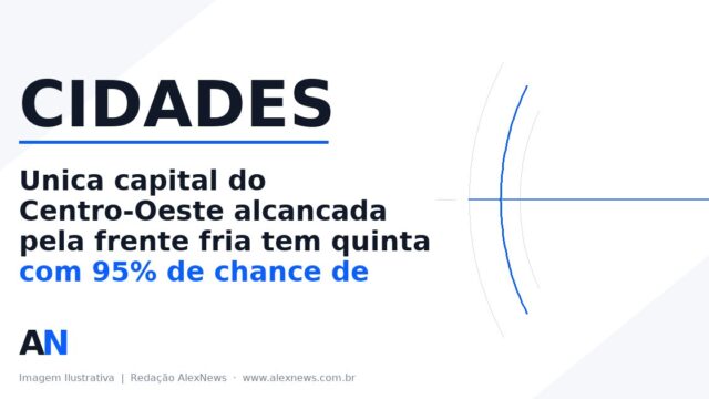 Previsão do tempo em Campo Grande: quinta-feira com 95% de chance de chuva e queda de 8 graus