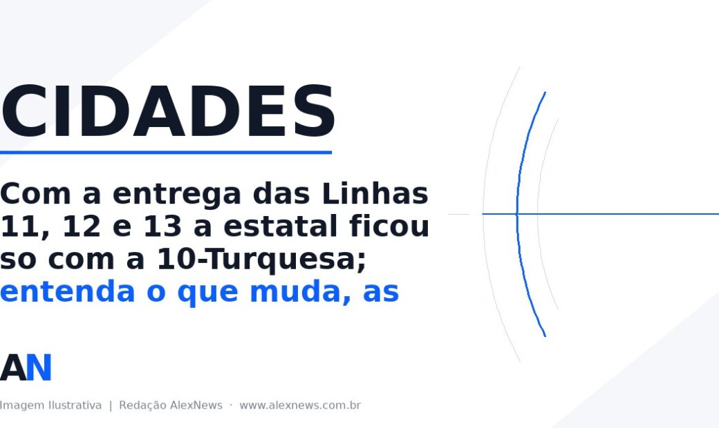 Alex News — A CPTM ficou com uma linha só: como São Paulo entregou seus trens à iniciativa privada — e o que muda para quem usa — Cidades