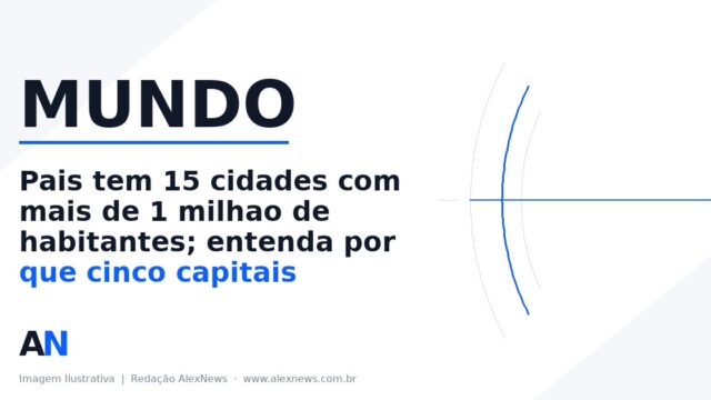 As 10 cidades mais populosas do Brasil em 2025: São Paulo tem quase o dobro das cinco menores capitais somadas