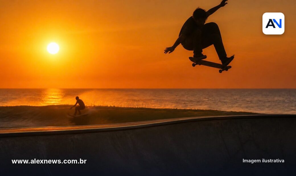 Alex News — Surfe e skate: dos quintais da Califórnia ao pódio olímpico, com o Brasil na crista da onda — Esportes