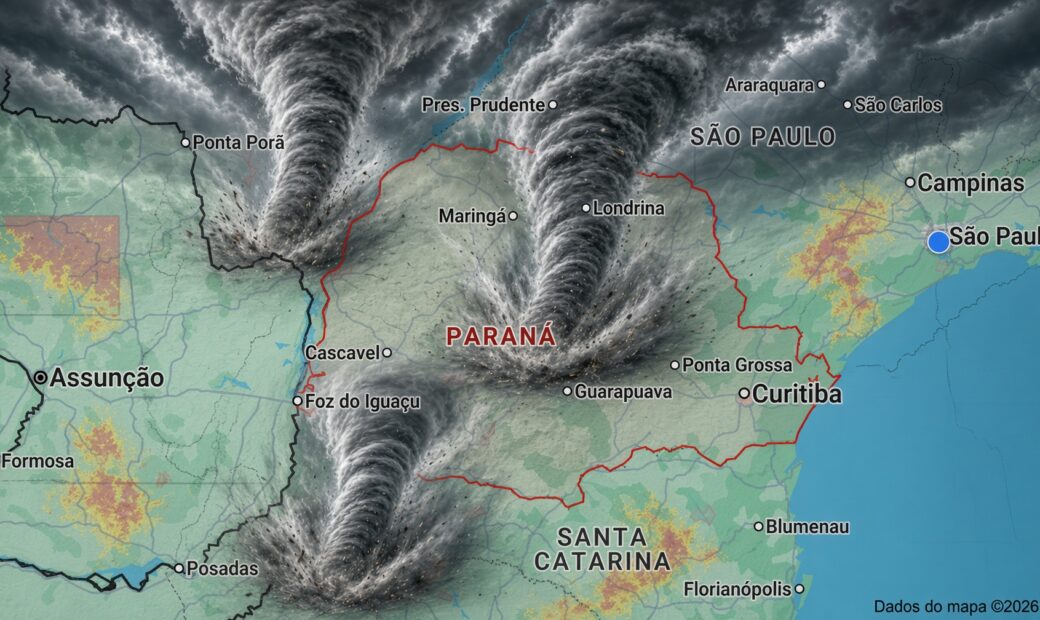 Alex News — Três tornados em três dias: o Paraná já soma 13 no ano — Clima