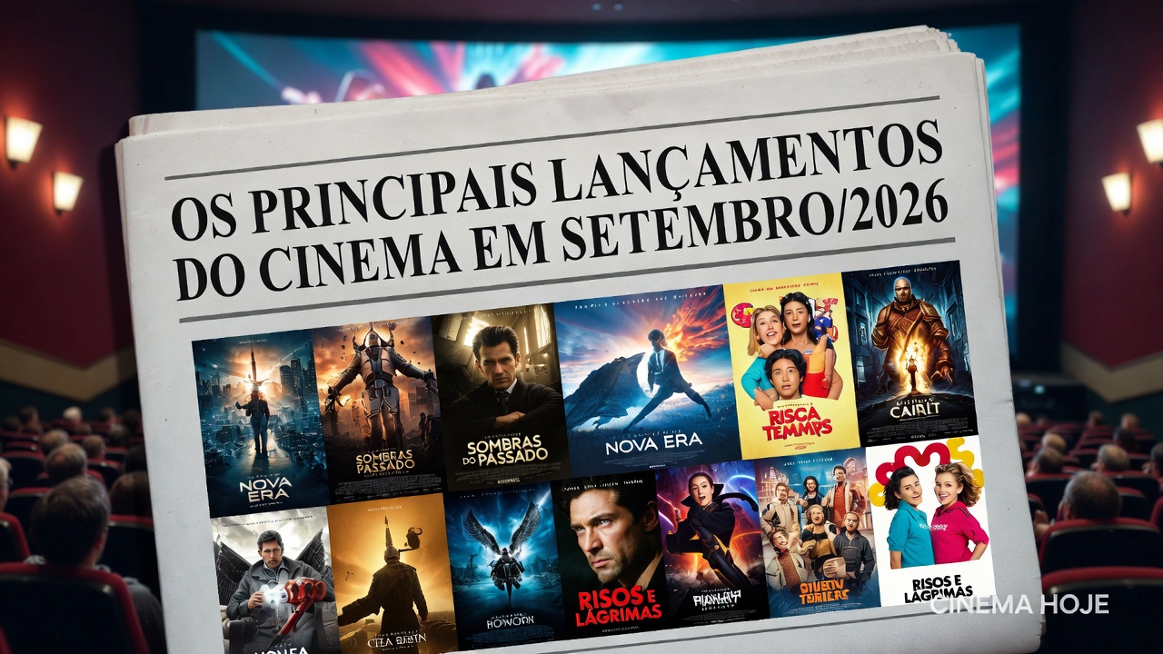 Os principais lançamentos do Cinema em Setembro/2026