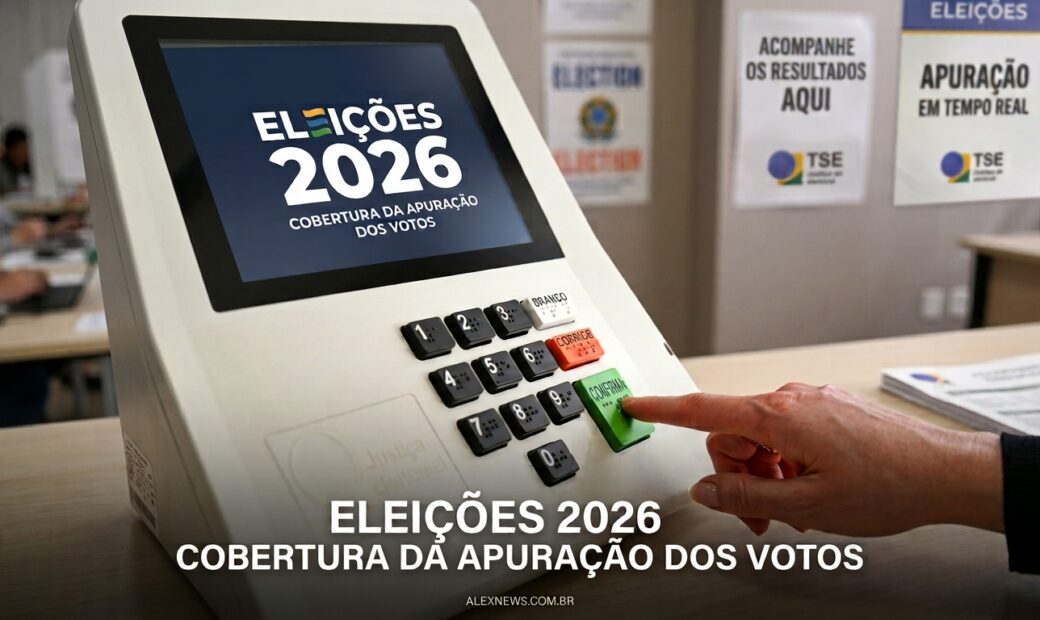 Alex News — Apuração ao vivo: resultado da eleição 2026 para presidente, governador e Senado — Eleições 2026