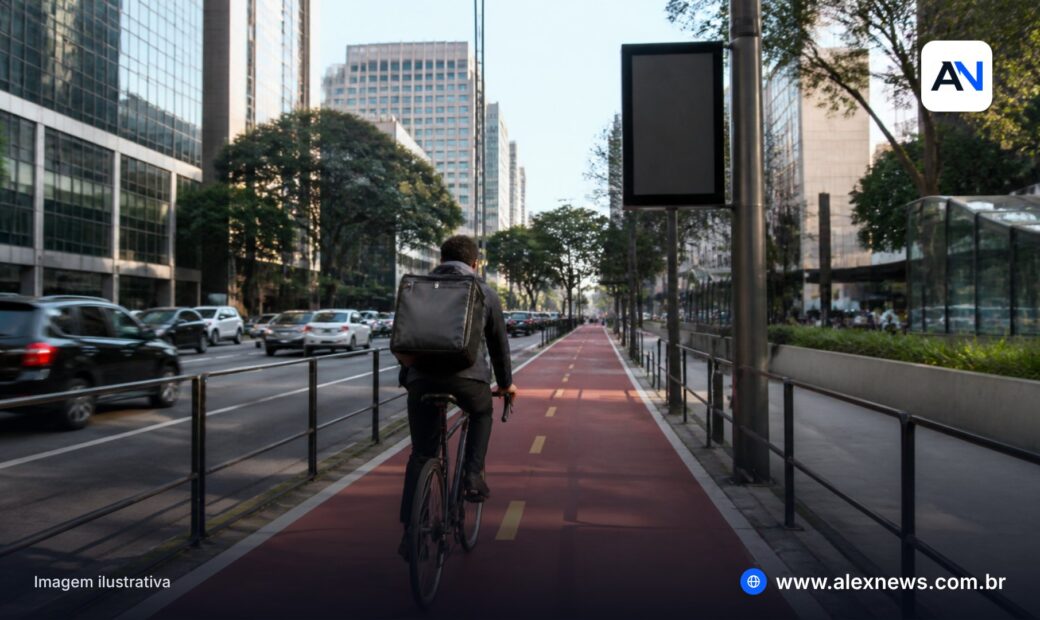 Bike comum também leva multa em SP: o caso do entregador da Faria Lima