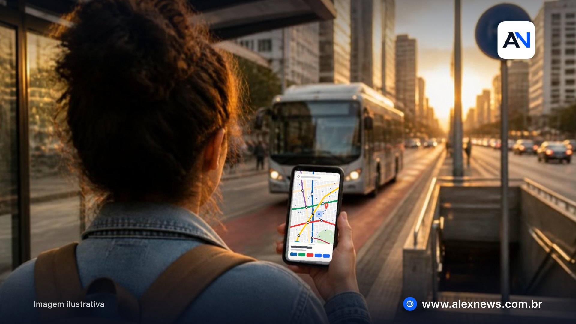 Mapa mostra o ponto de ônibus e a estação mais perto de você em SP